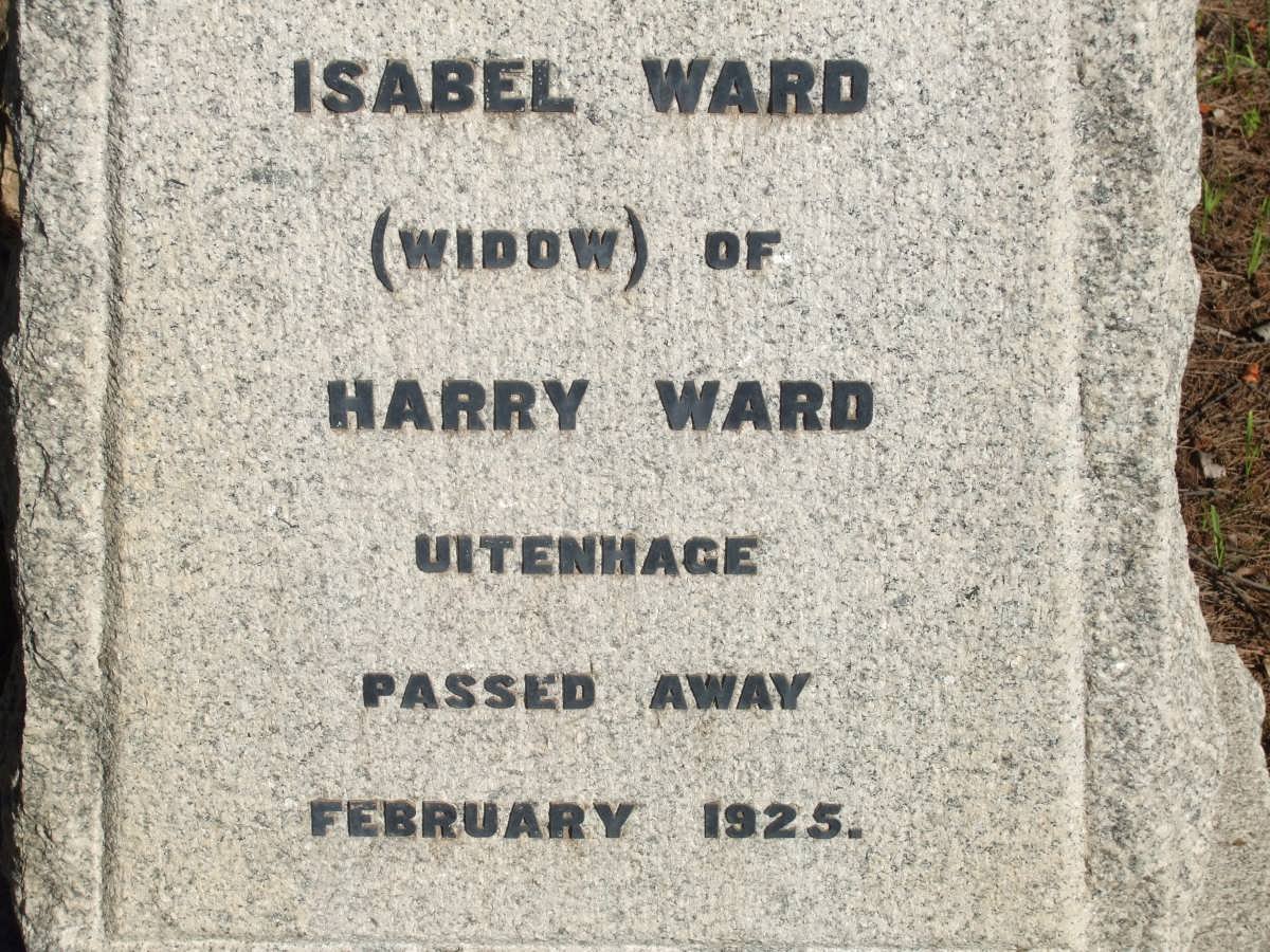WARD Isabel -1925