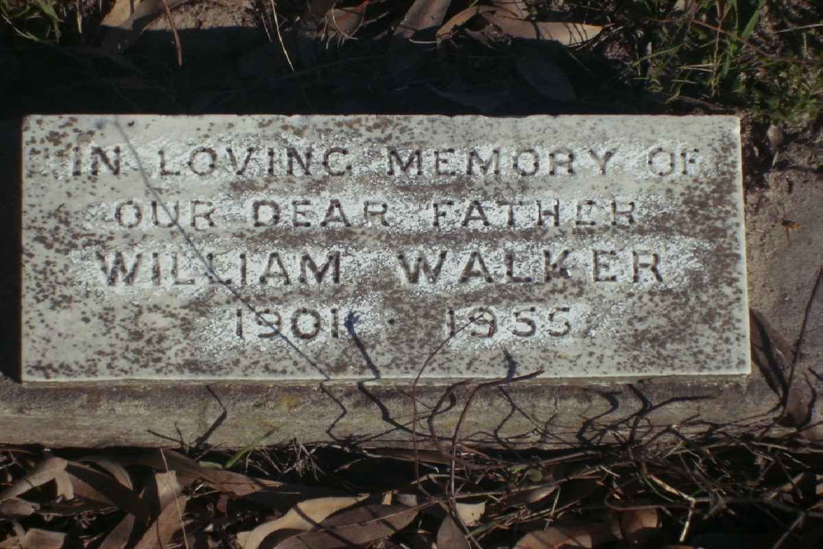 WALKER William 1901-1955