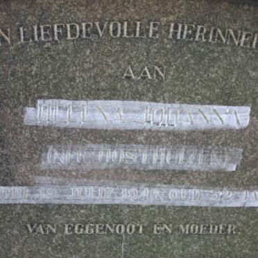 WATERMEYER Helena Johanna nee OOSTHUIZEN -1946