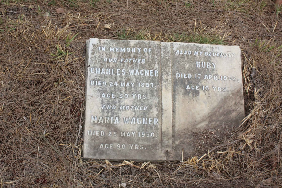 WAGNER Charles -1897 &amp; Maria -1930 :: WAGNER Ruby -1932