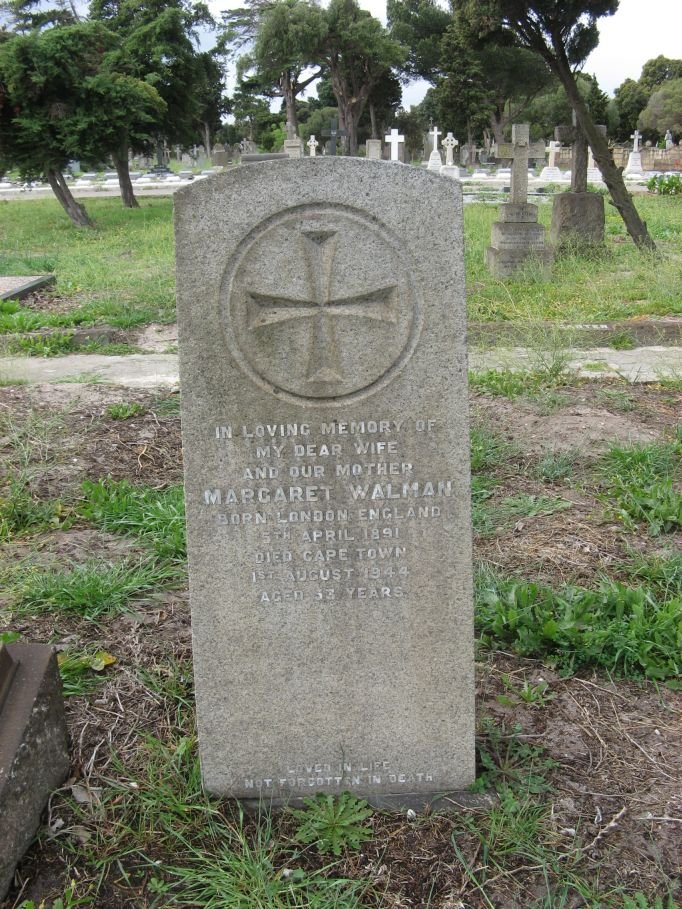 WALMAN Margaret 1891-1944