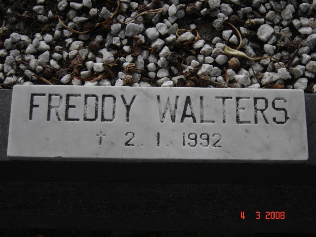WALTERS Freddy -1992