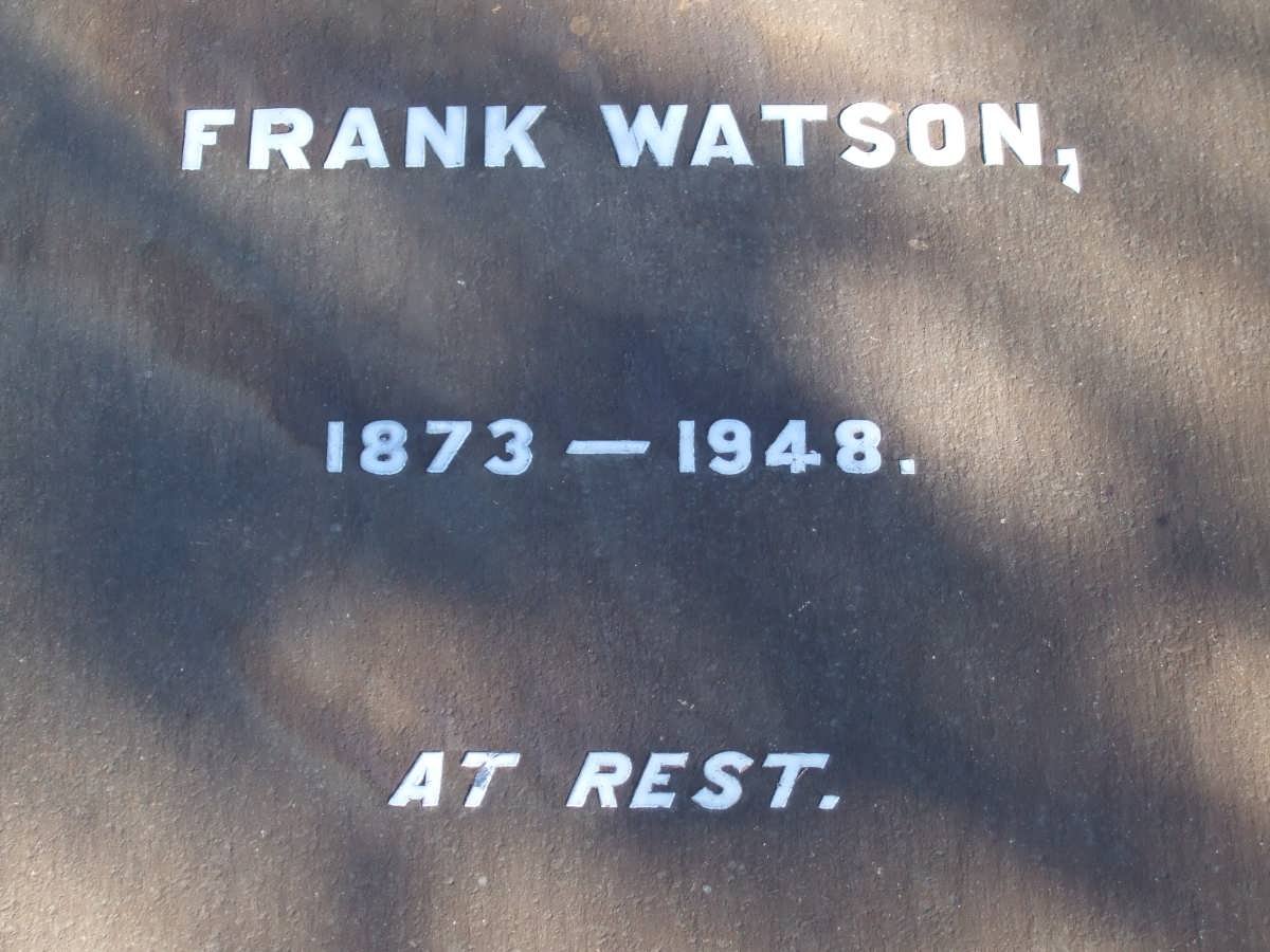 WATSON Frank 1873-1948