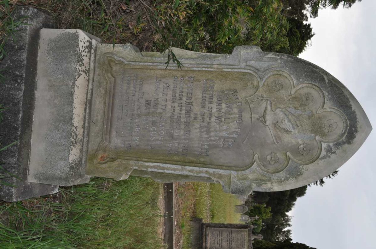 WATNEY William John 1844-190? &amp; Aletta Jacoba Johanna Augusta nee BLANCKENBERG -192? :: WATNEY Pieter Hendrik 18?0-1904
