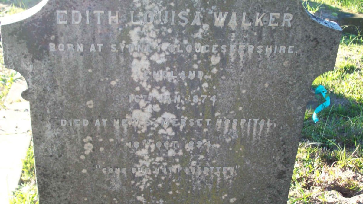 WALKER Edith Louisa 1874-1894