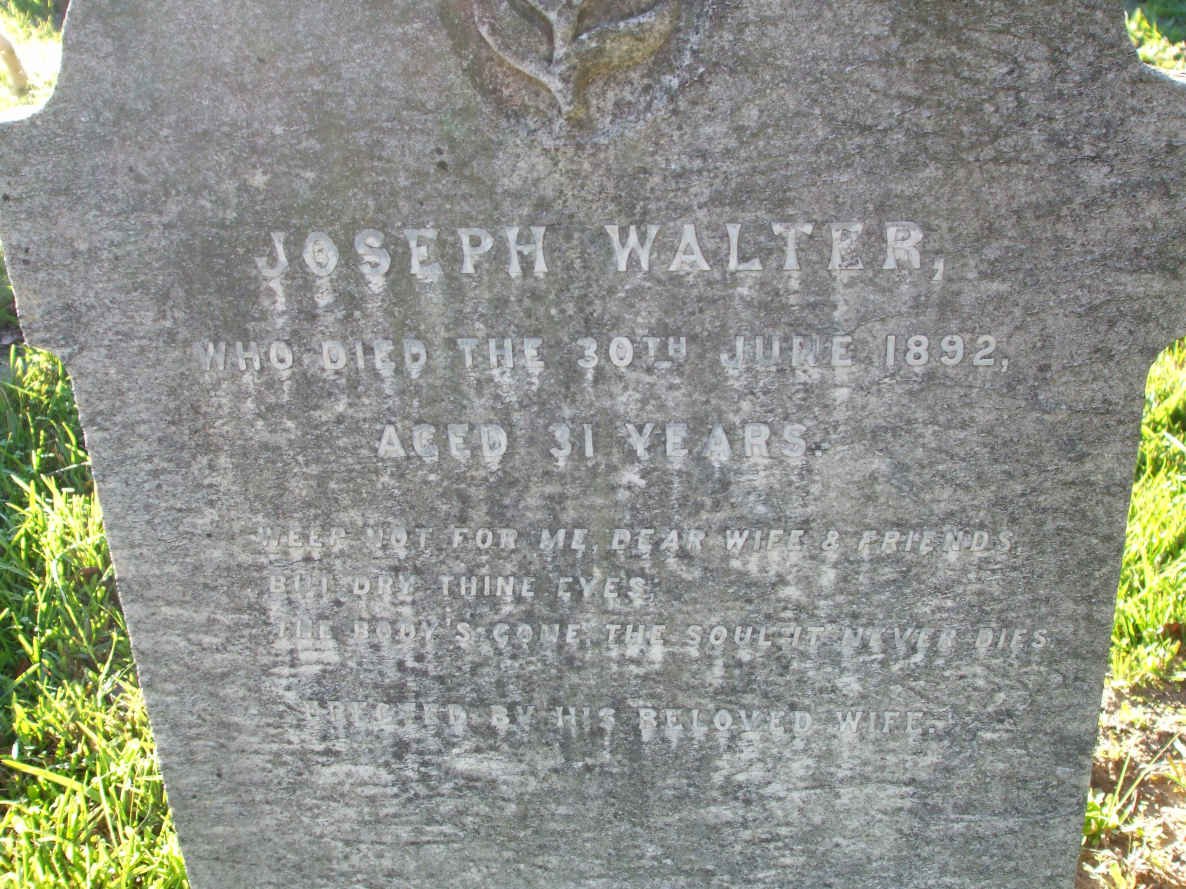 WALTER Joseph -1892 &amp; J.H. STANFORD -189?