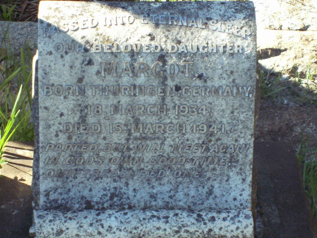 WALLENDORF Margot, von  1934-1941