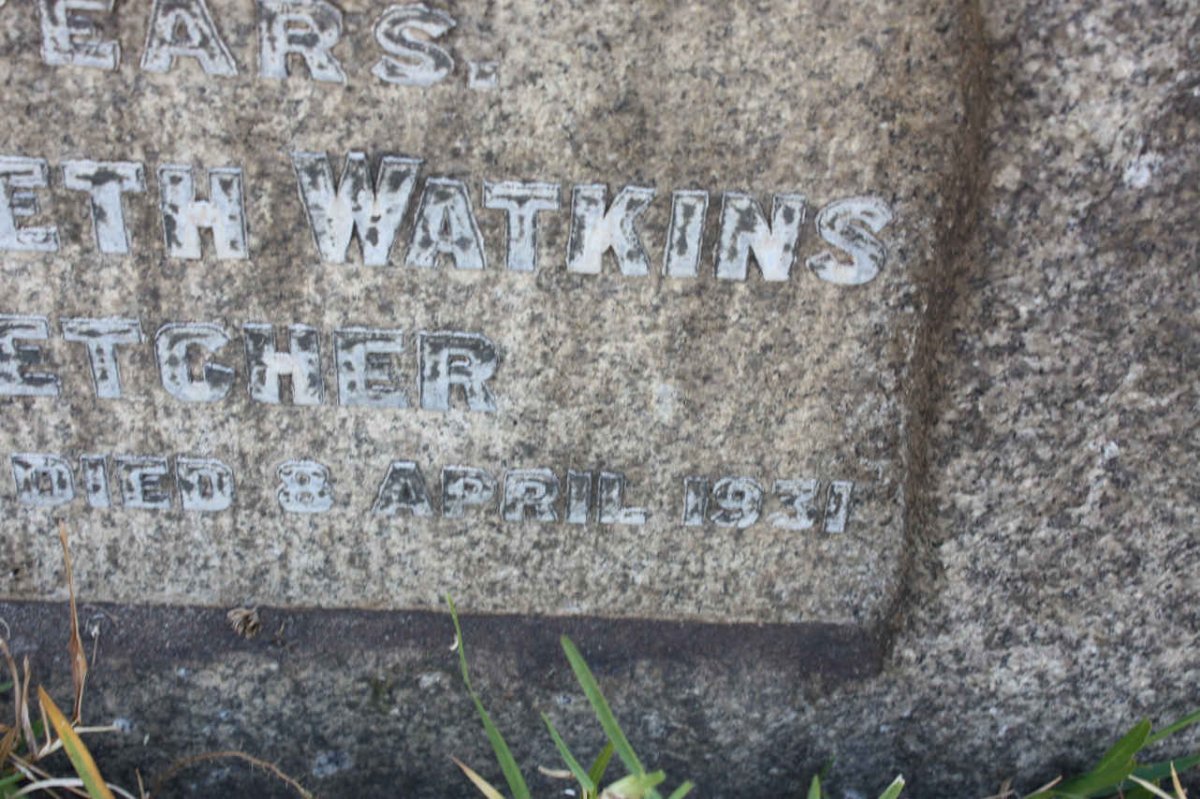 WATKINS Arnold Hirst -1926 &amp; Sarah Elizabeth FLETCHER 1871-1931