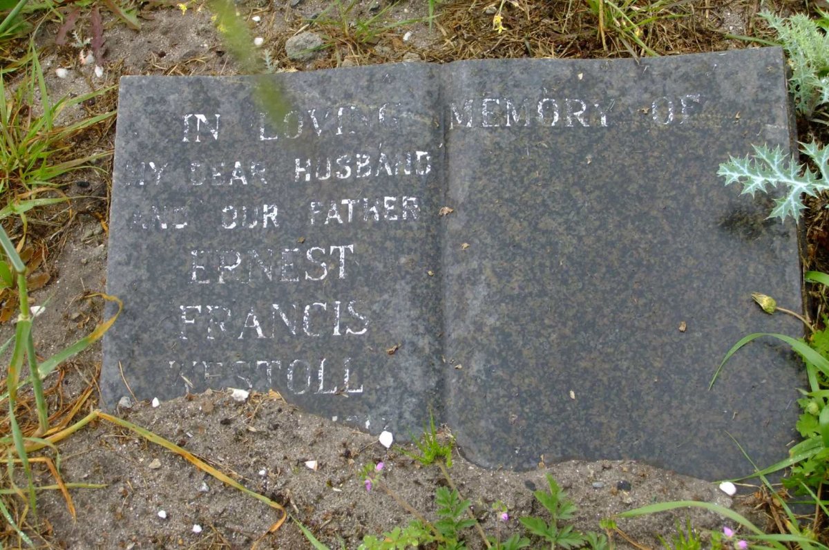 WESTOLL Ernest Francis