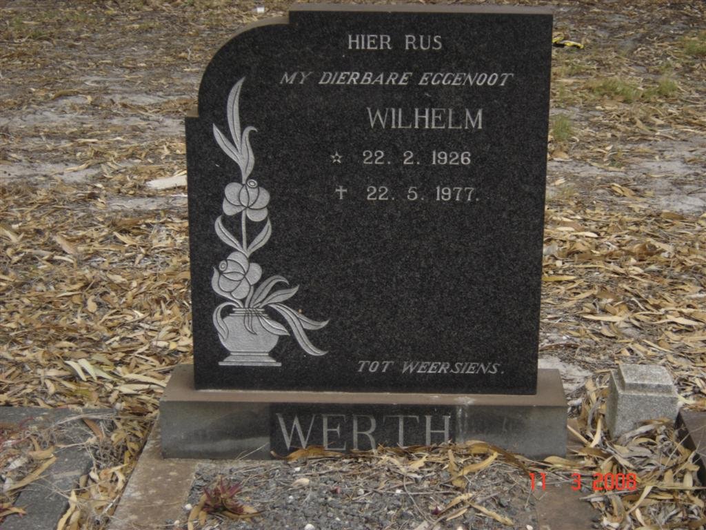 WERTH Wilhelm 1926-1977