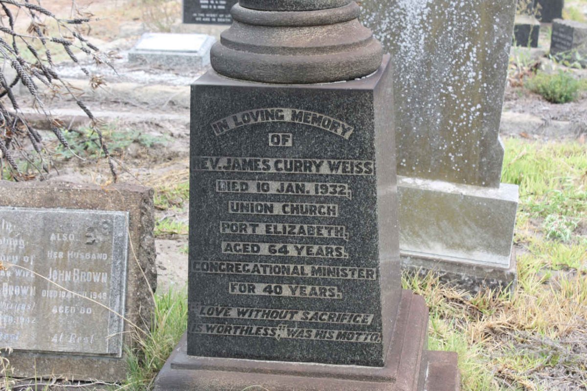 WEISS James Curry -1932