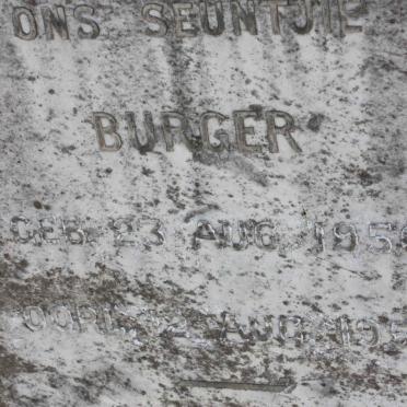 WESTHUIZEN Burger, van der 1956-1957