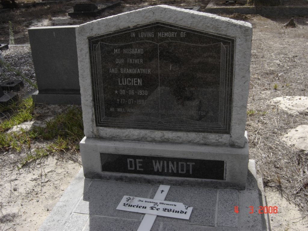 WINDT Lucien, de 1930-199?