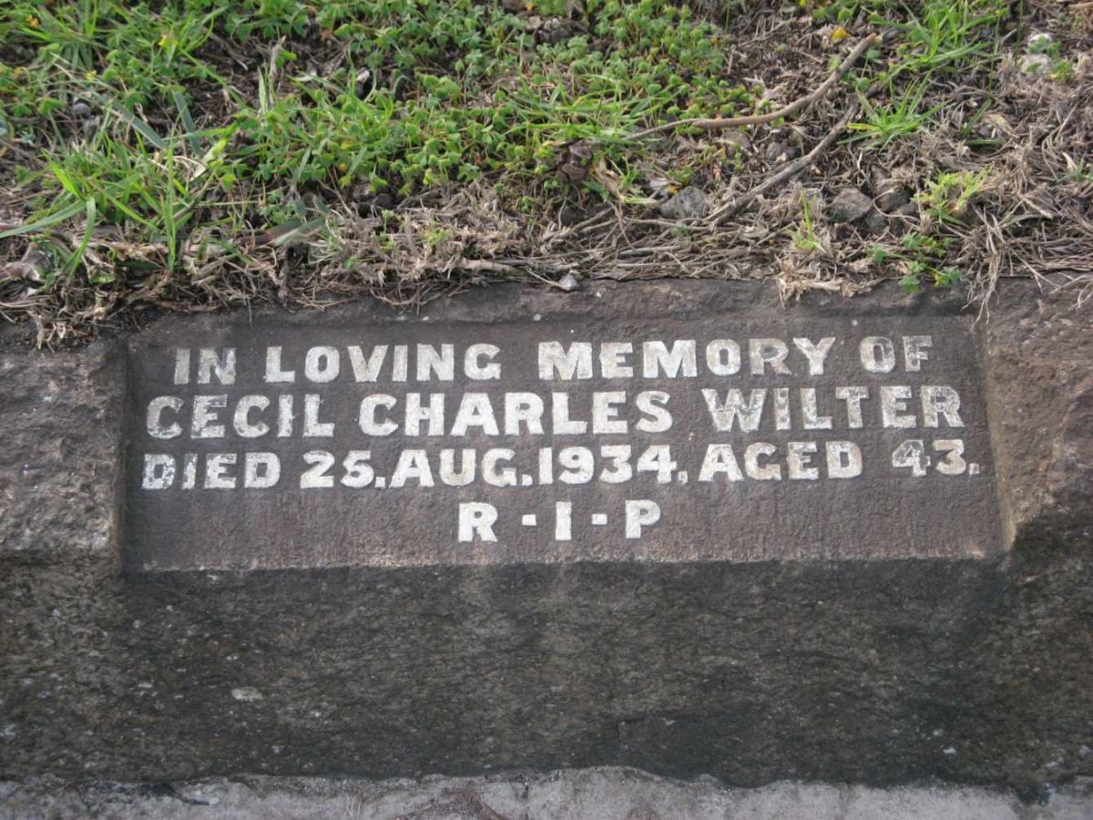 WILTER Cecil Charles -1934