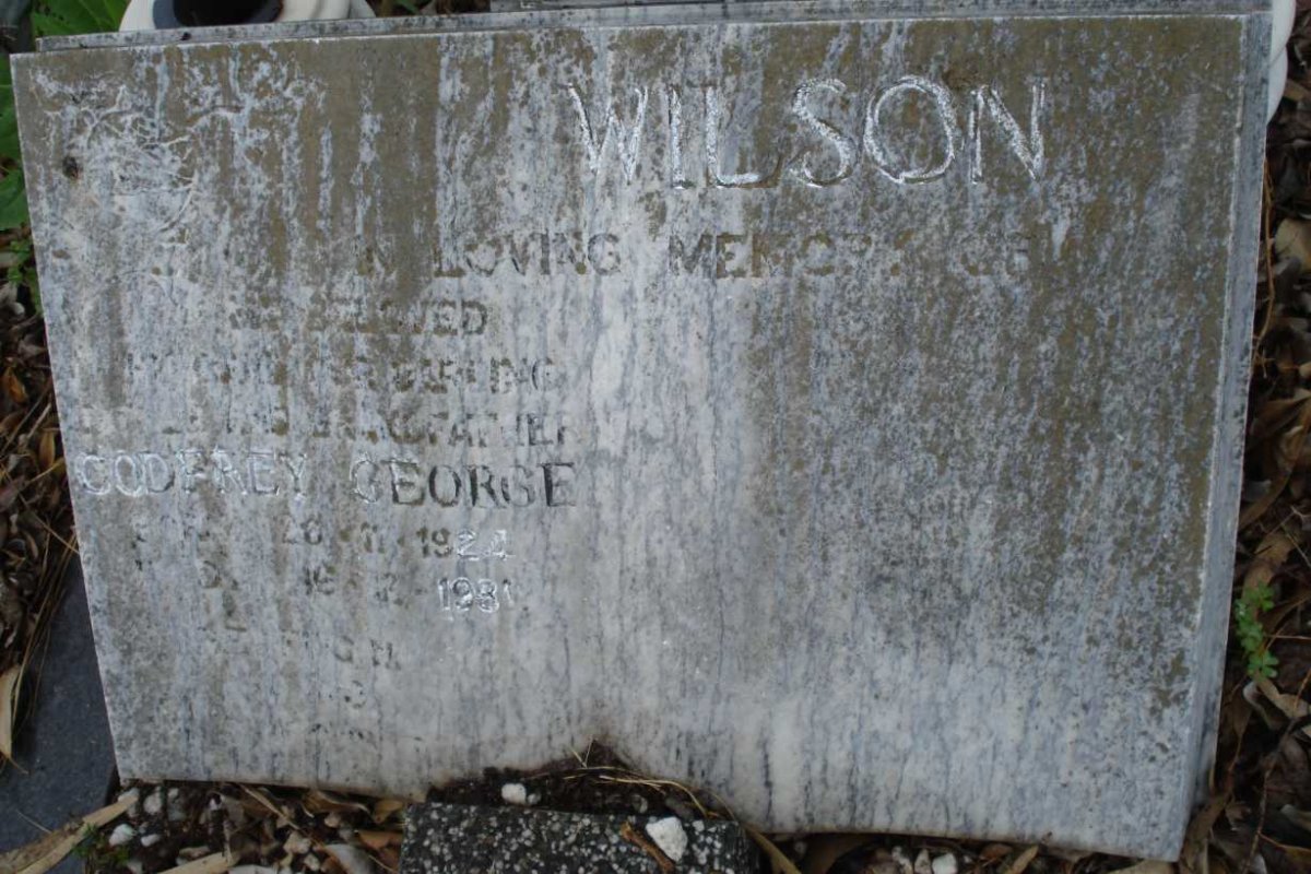 WILSON Godfrey George 1924-1981
