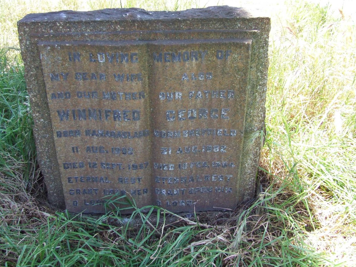 WILSON George 1882-1964 &amp; Winnifred 1892-1957