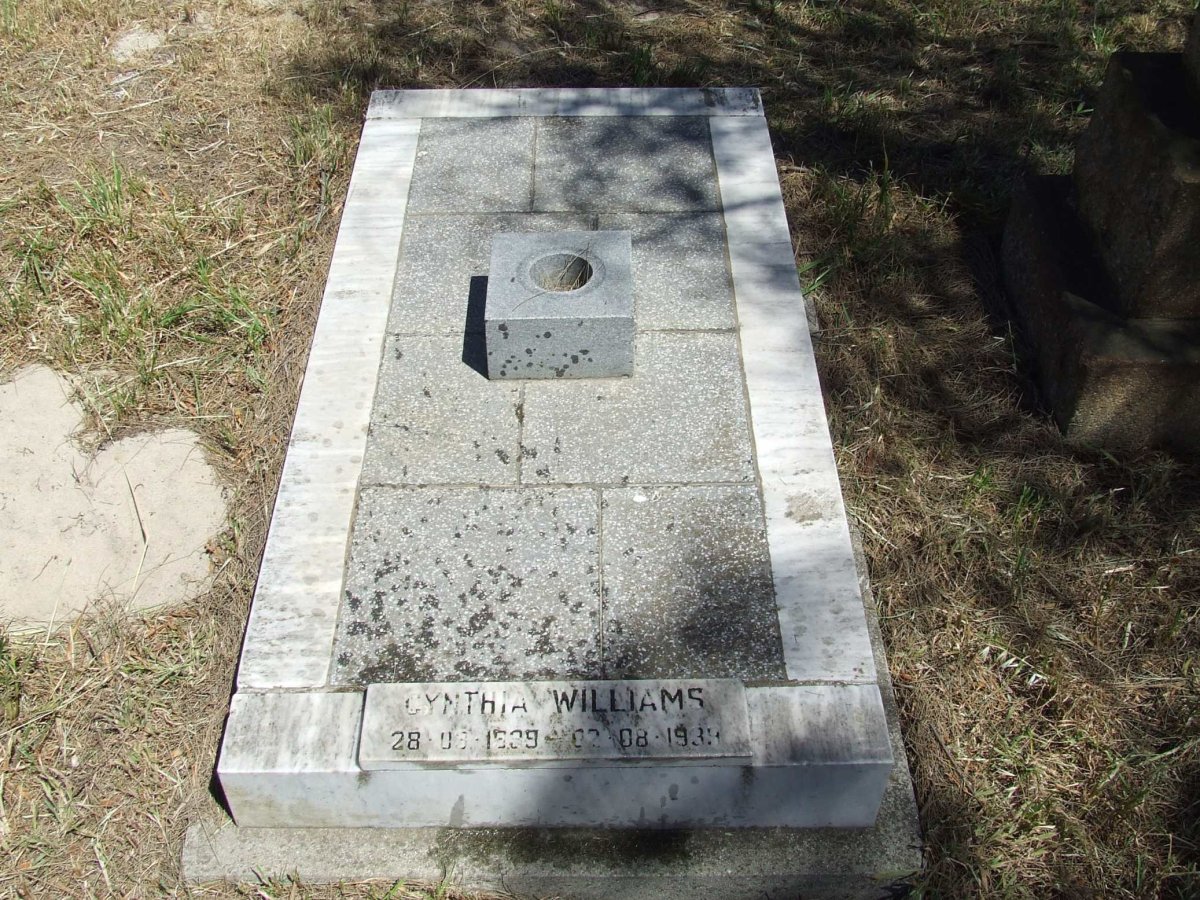WILLIAMS Cynthia 1939-1939