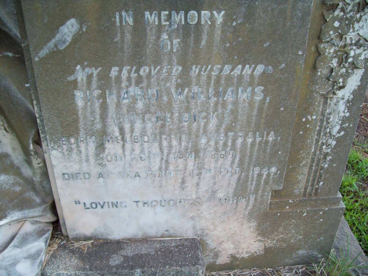 WILLIAMS Richard 1869-1940