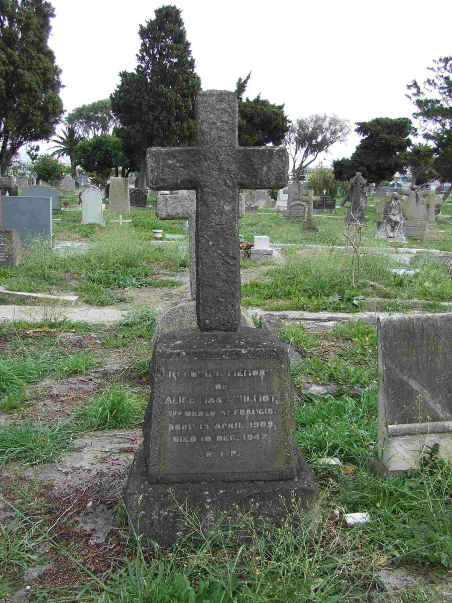 WILMOT Alice Mary 1909-1942