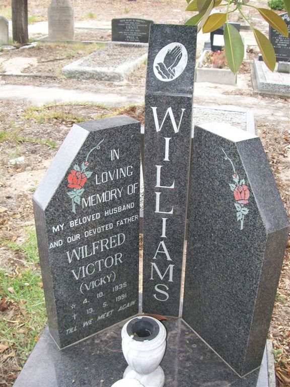 WILLIAMS Wilfred Victor 1935-1991