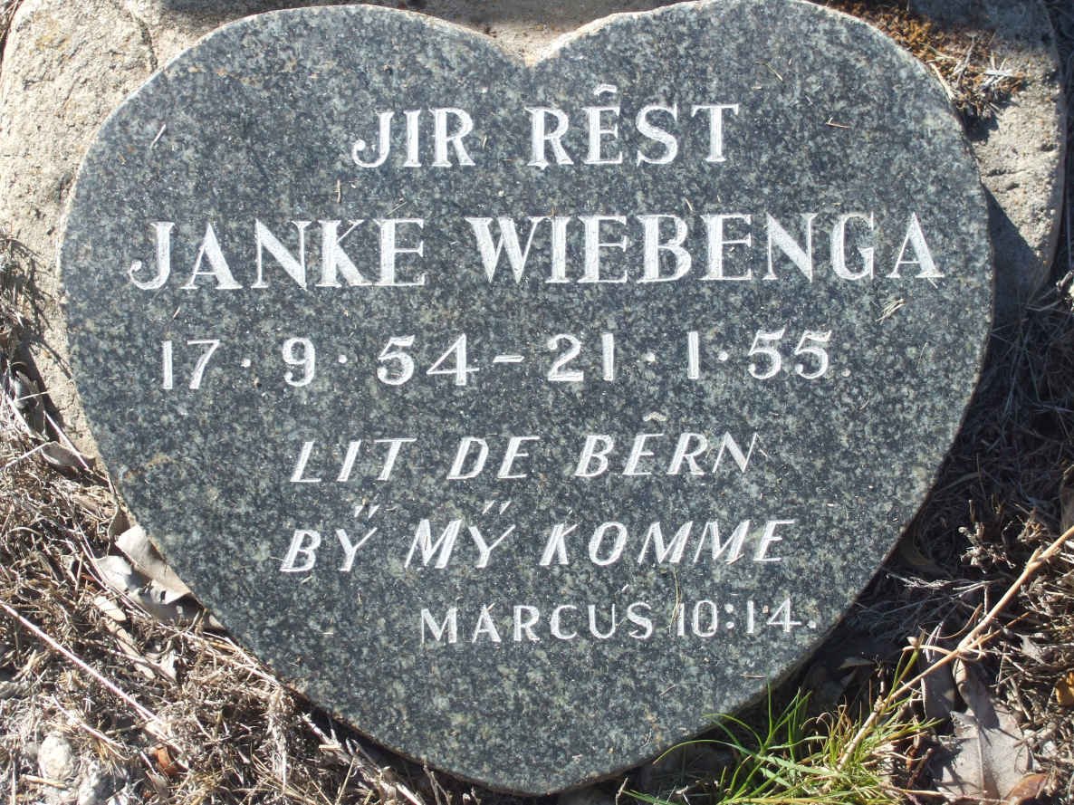 WIEBENGA Janke 1954-1955