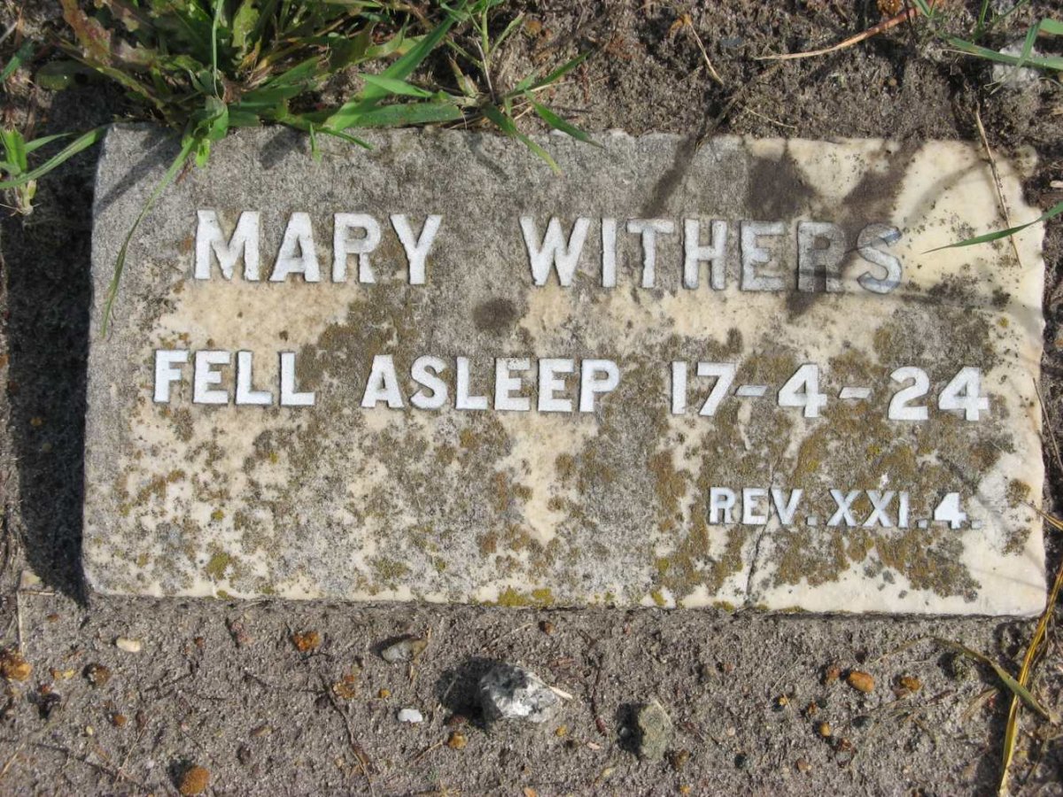 WITHERS Mary -1924