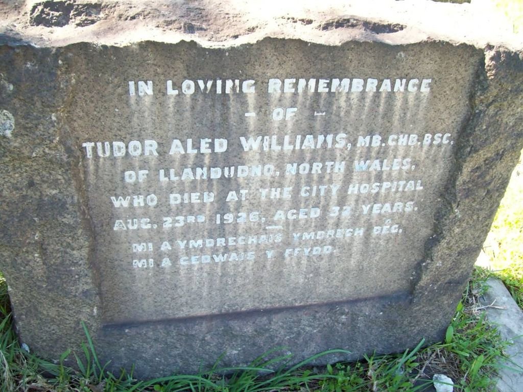 WILLIAMS Tudor Aled -1926