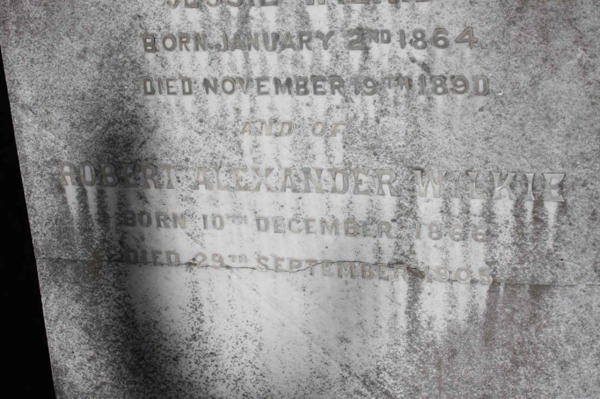 WILKIE Robert Alexander  1866-1905