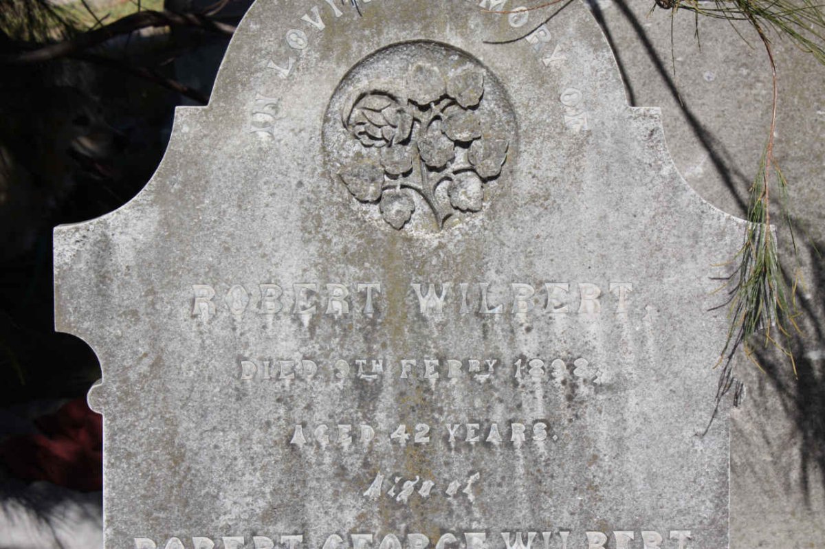 WILBERT Robert -1898 &amp; Sarah -1924 ::  WILBERT Robert George -189?
