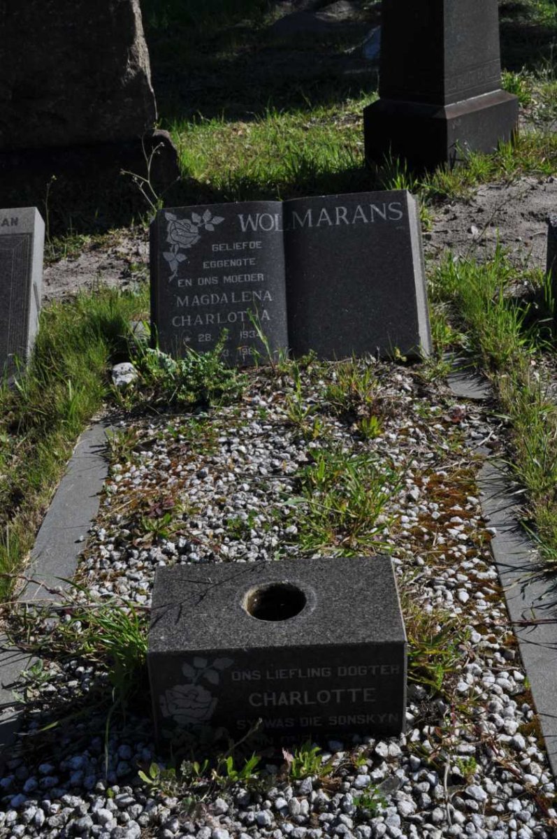 WOLMARANS Magdalena Charlotha 1934-1981