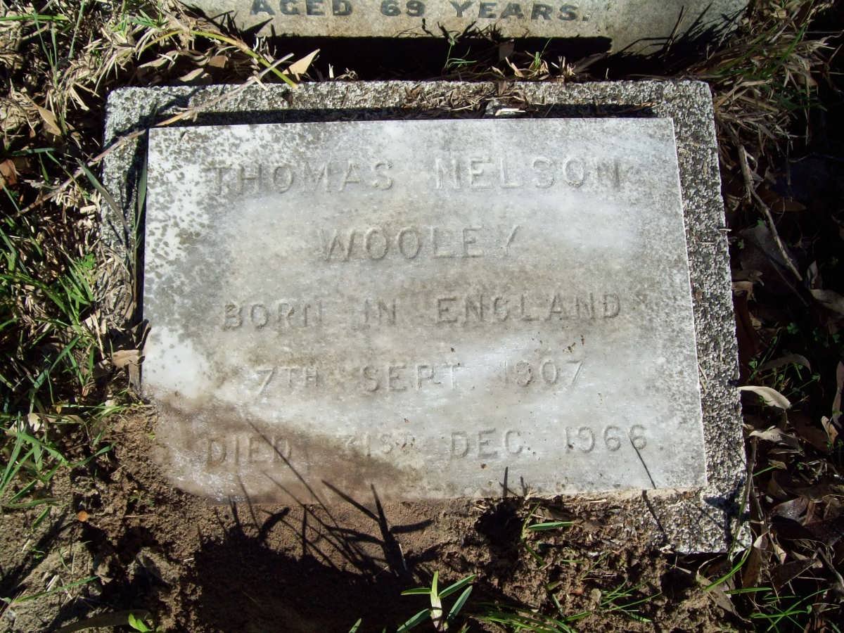 WOOLEY Thomas Nelson 1907-1966