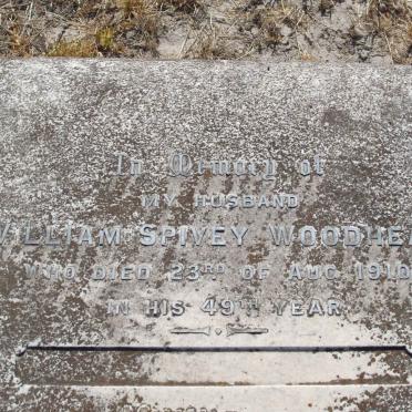 WOODHEAD William Spivey -1910