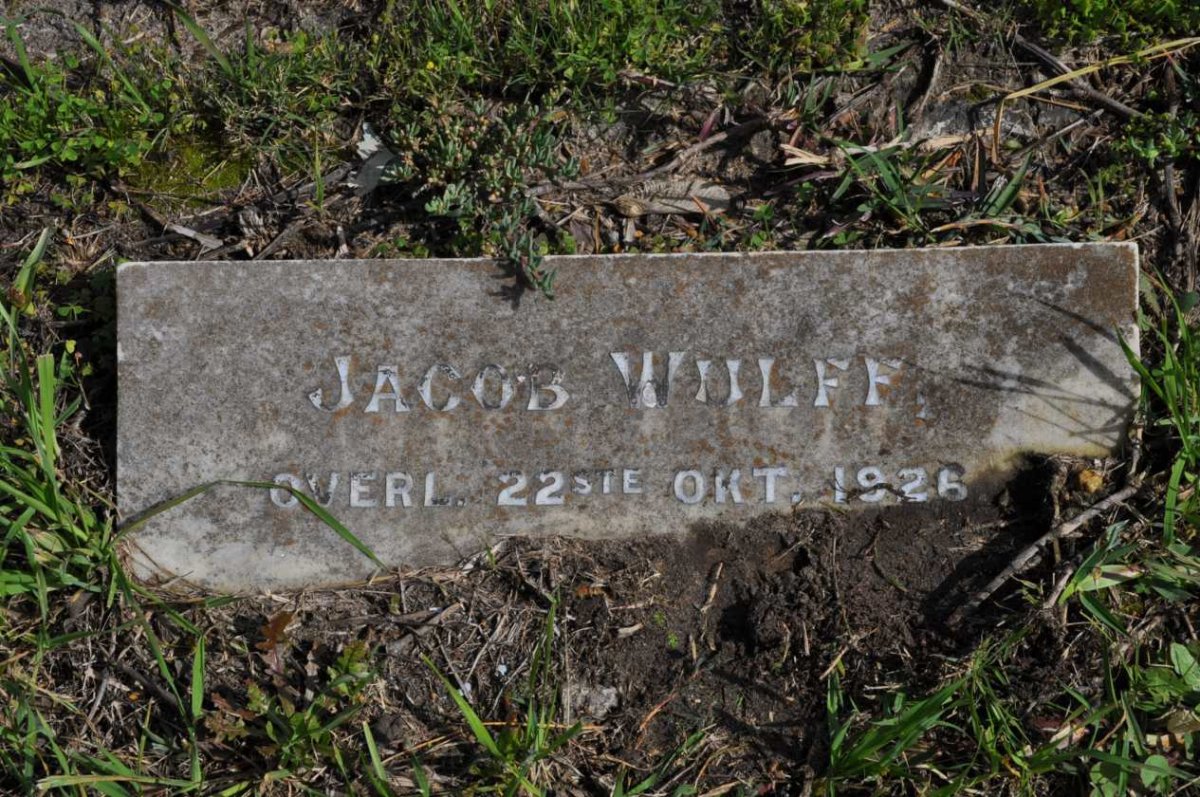 WULFF Jacob -1926