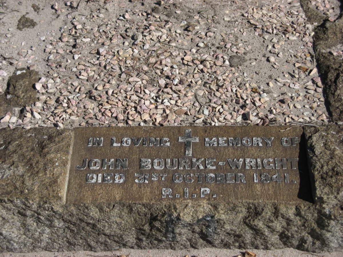 WRIGHT John, BOURKE -1941