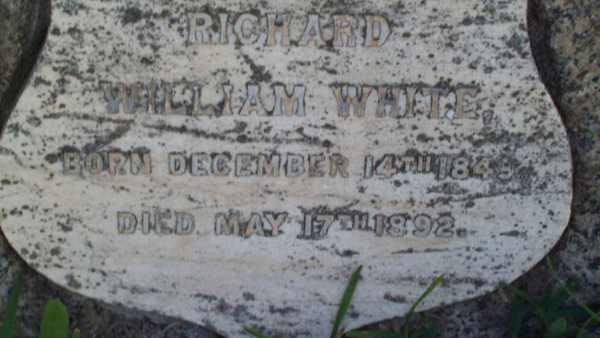WHITE Richard William 1849-1892