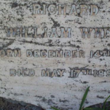 WHITE Richard William 1849-1892