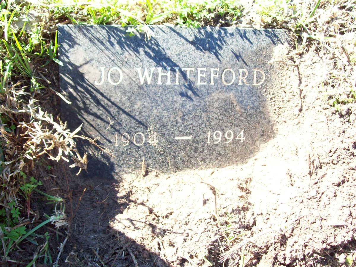 WHITEFORD Jo 1904-1994
