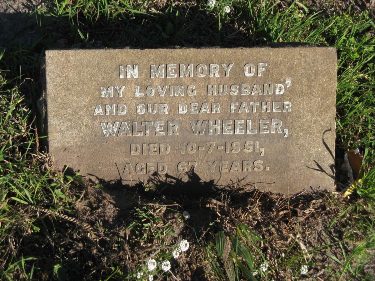 WHEELER Walter -1951