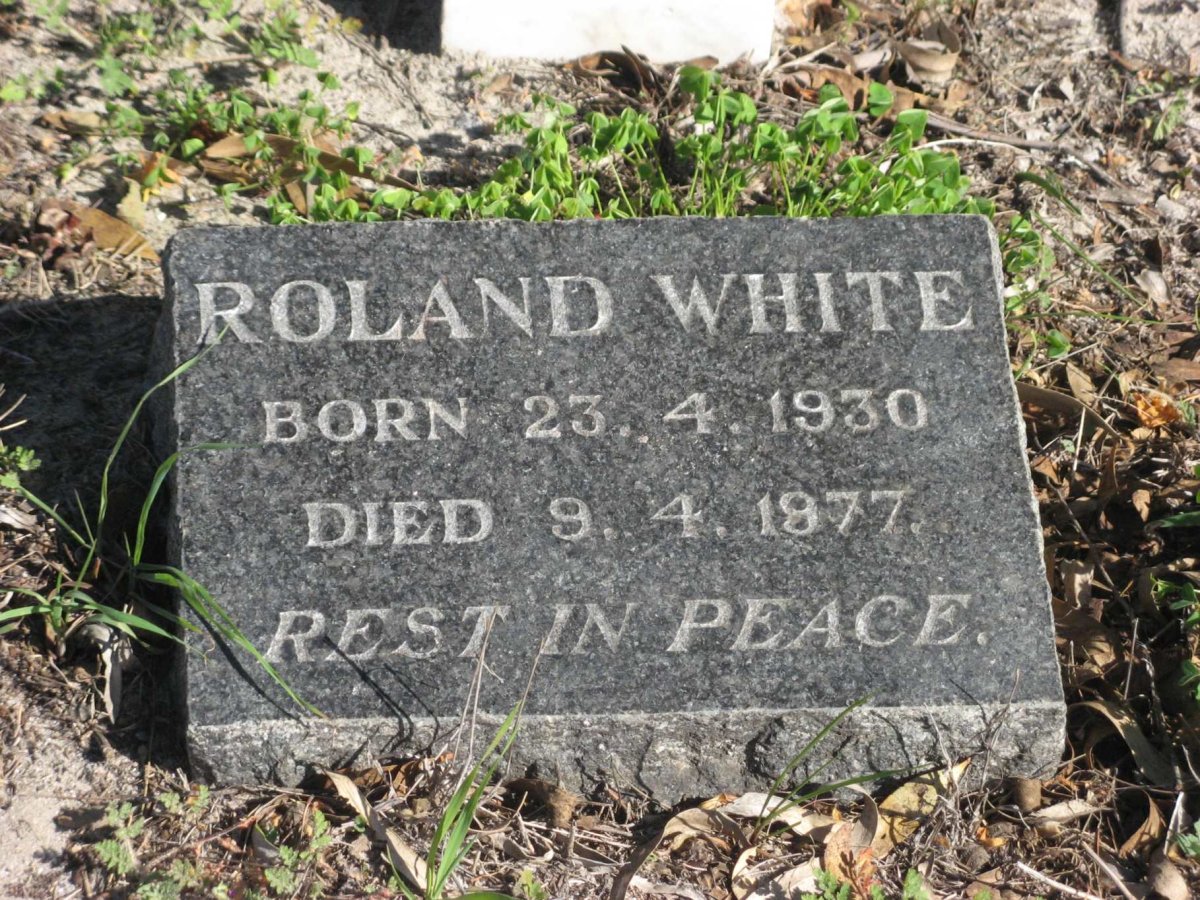 WHITE Ronald 1930-1977