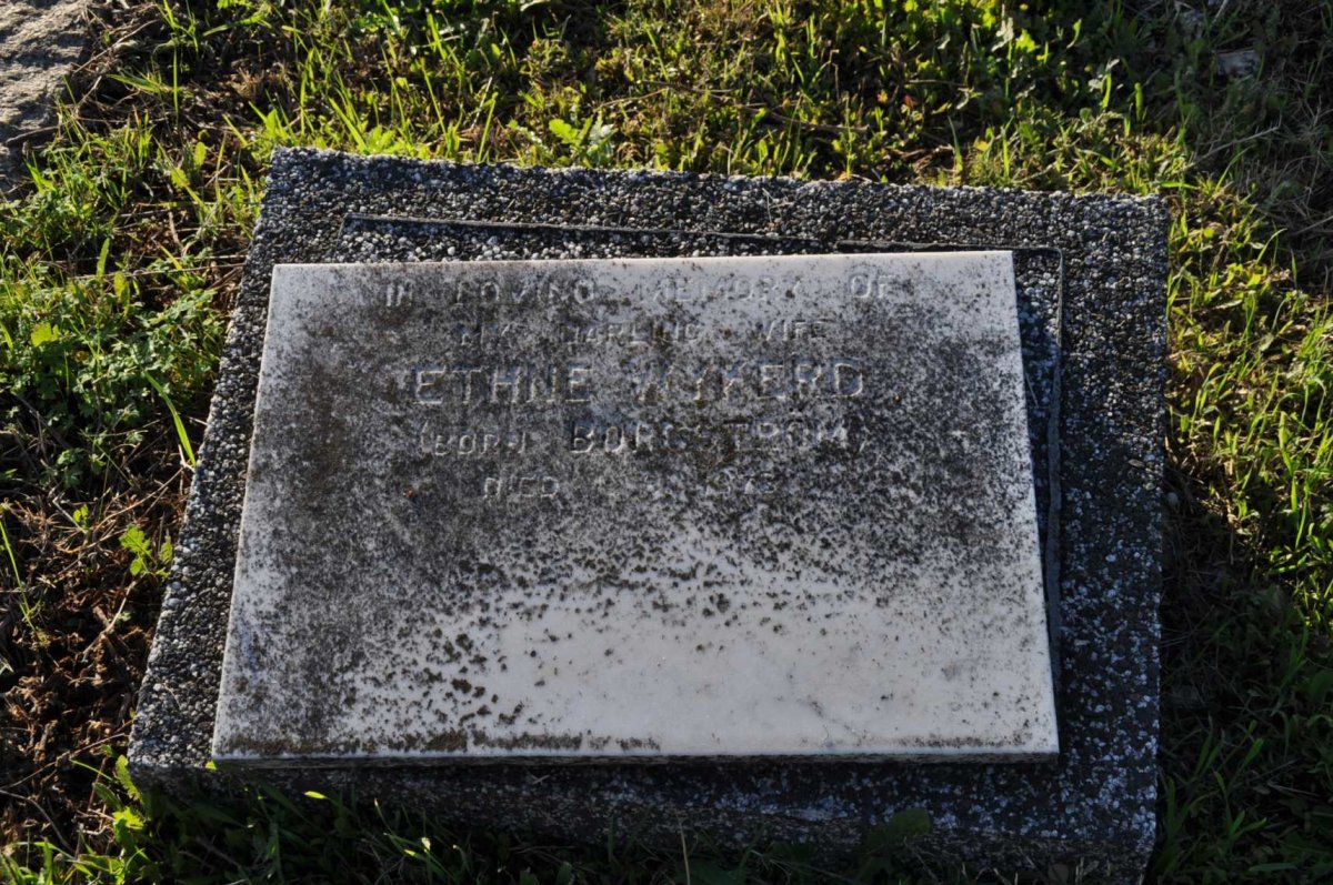 WYKERD Ethne nee BORGSTROM -197?