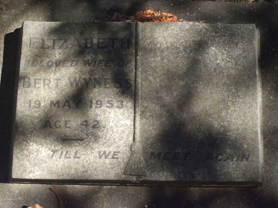 WYNESS Elizabeth -1953