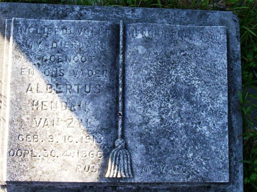 ZYL Albertus Hendrik, van 1913-1966
