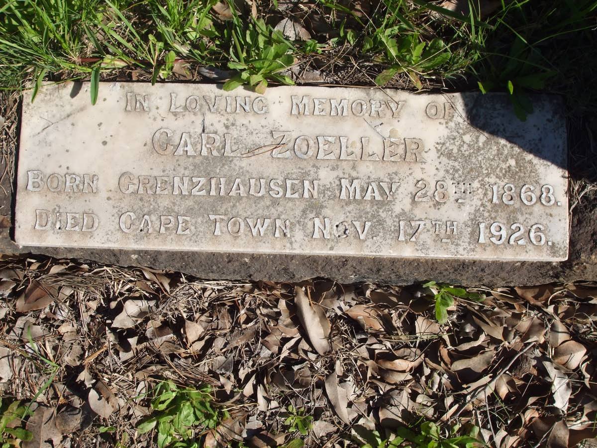 ZOELLER Carl 1868-1926