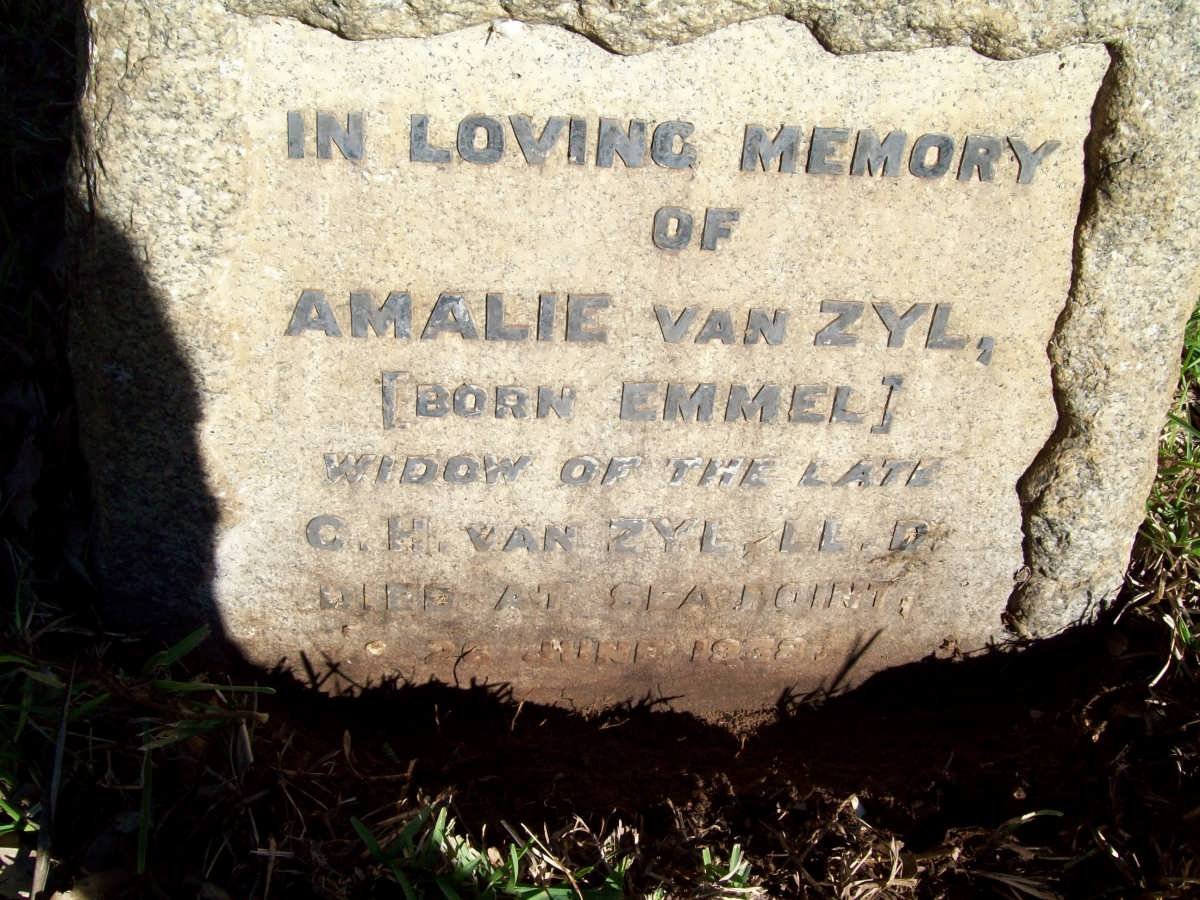 ZYL Amalie, van nee EMMEL -1928