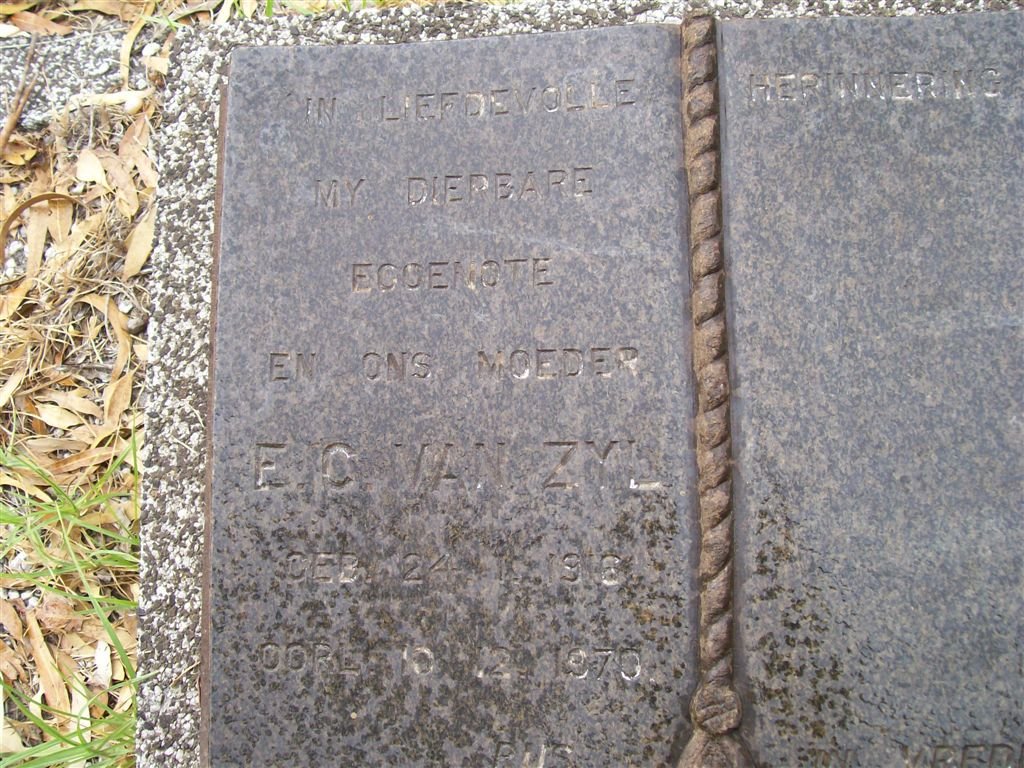 ZYL E.C., van 1916-1970