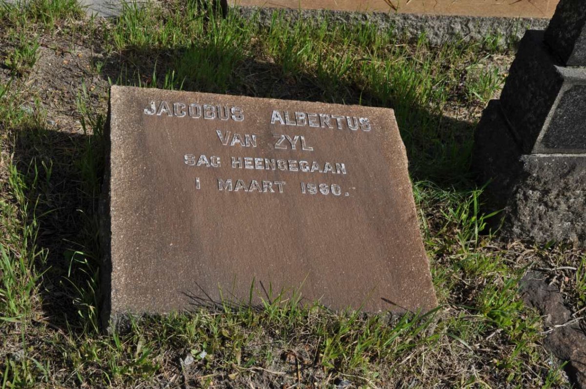 ZYL Jacobus Albertus, van -1960