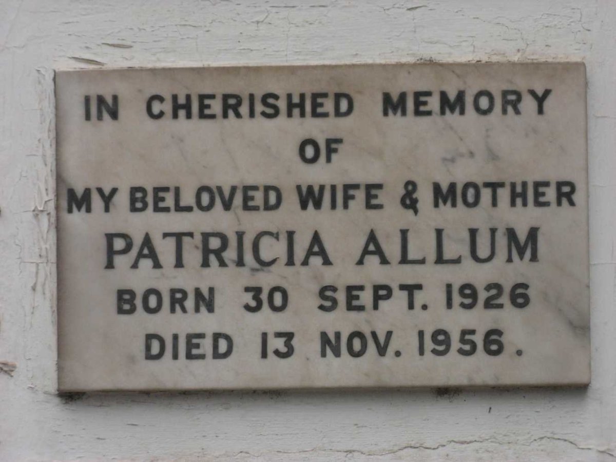 ALLUM Patricia 1926-1956