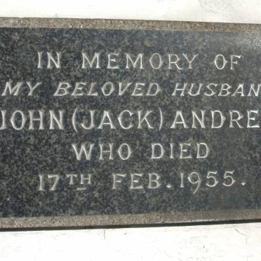 ANDREW John -1955