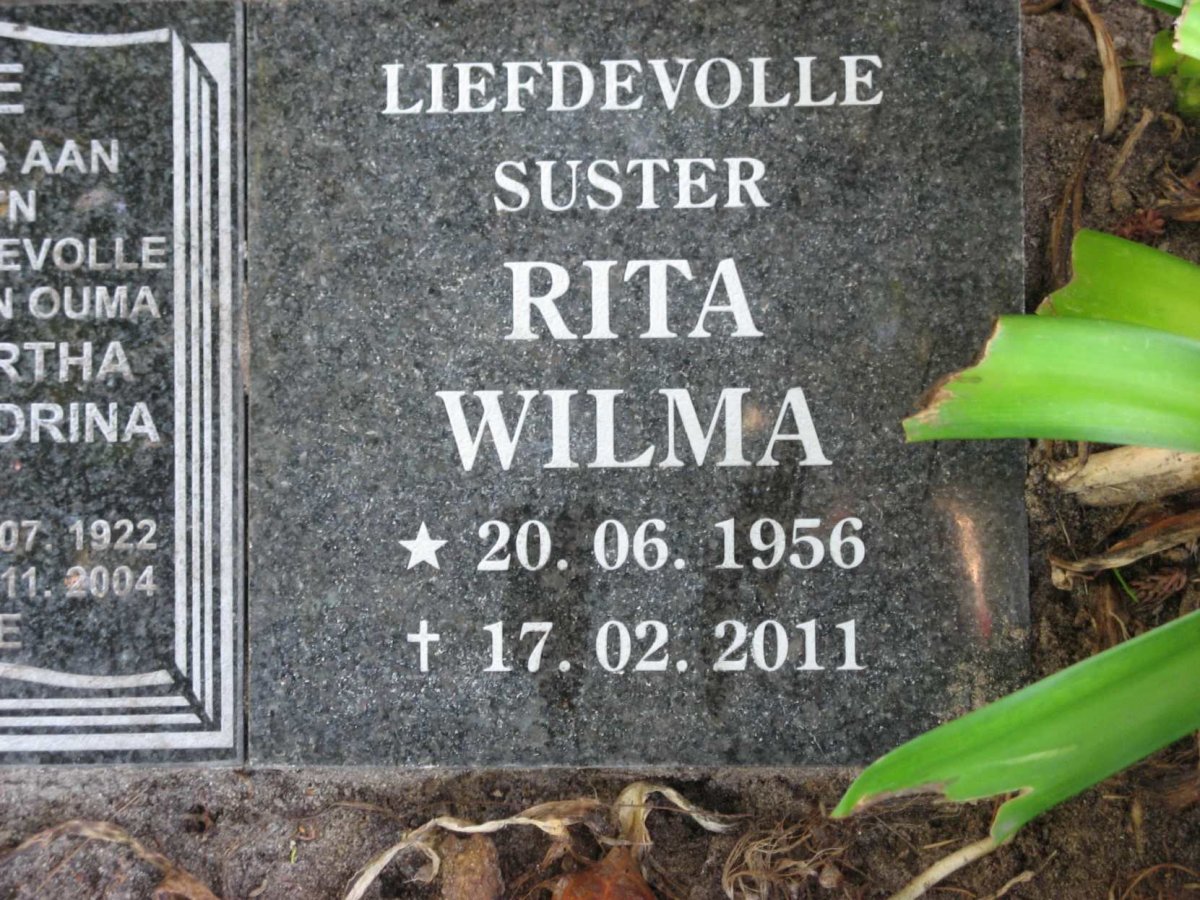 ARENDSE Joseph Anthony 1914-2004 &amp; Martha Hendrina 1922-2004 :: ARENDSE Rita Wilma 1956-2011