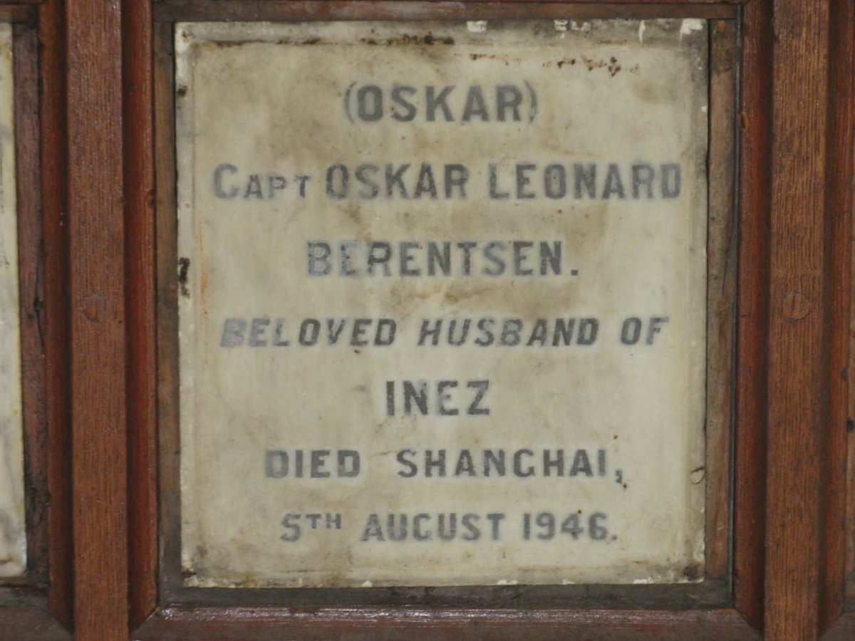 BARENTSEN Oskar Leonard -1946